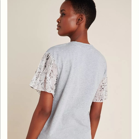 Anthropologie Basile Print sleeves Top - Picture 2 of 8